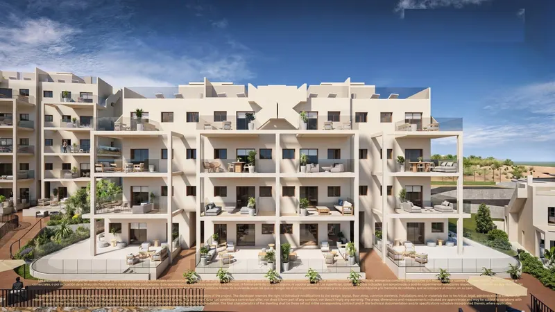 Nowe apartamenty i wille bliźniacze w Corvera Hills Golf – Murcja