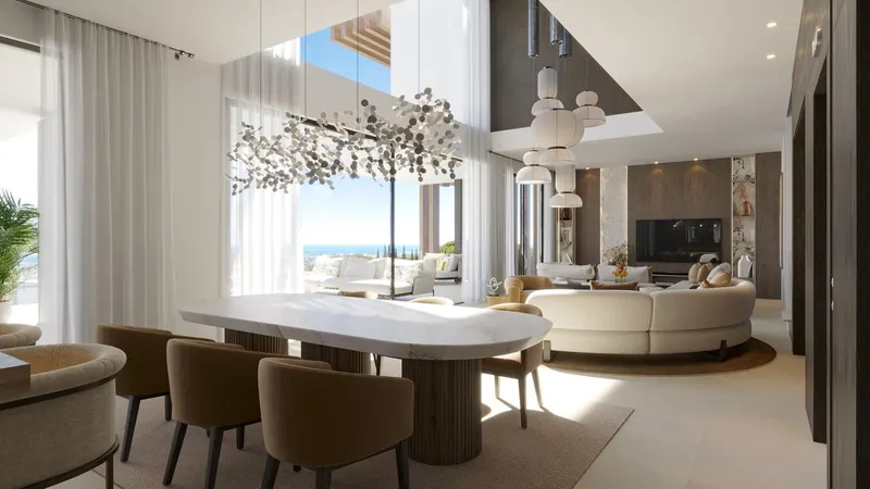 VILLA DE LUJO DE OBRA NUEVA CERCA DE ESTEPONA