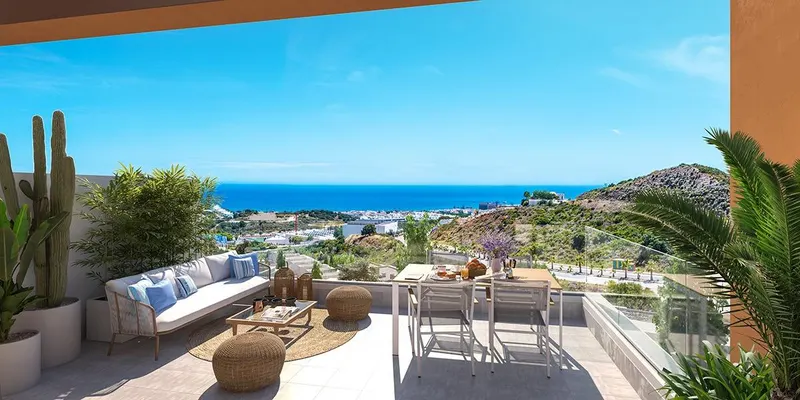 Nowe domy szeregowe i domy bliźniacze w La Cala de Mijas