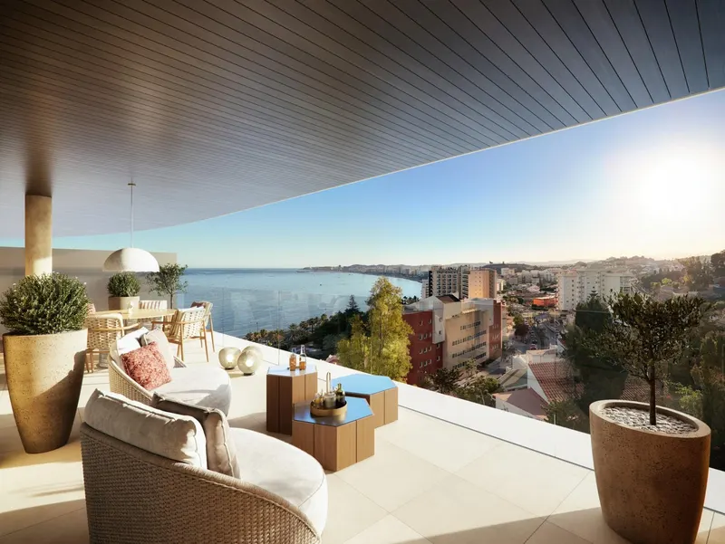 Luxury Sea View Apartments 100 m from the Beach in Carvajal, Fuengirola