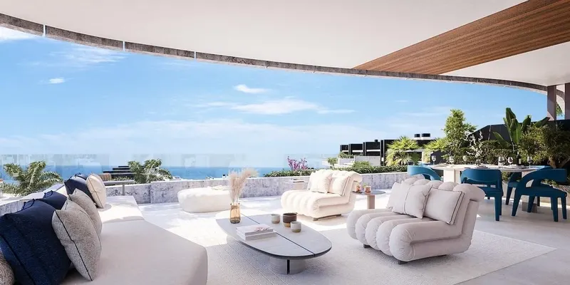Luksusowe mieszkania na parterze i penthouse’y w nowym osiedlu Elviria Hills we wschodniej części Marbelli