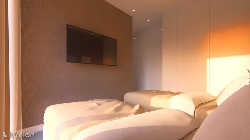 Modernas villas adosadas con piscina privada cerca del mar en Santiago de la Ribera