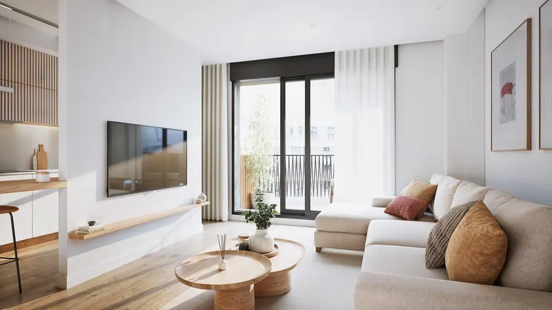 Apartamentos de nueva construcción de estilo contemporáneo en Málaga con servicios de primera calidad y diseño sostenible