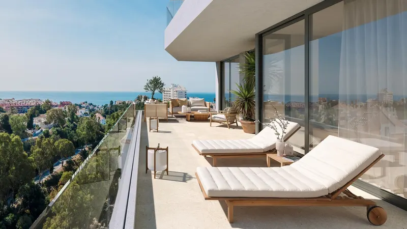 New Build Apartments with Sea Views in Torreblanca del Sol, Fuengirola