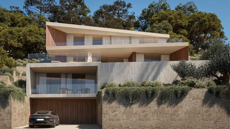 Villa contemporánea de lujo con vistas panorámicas al mar en Montemar, Benissa