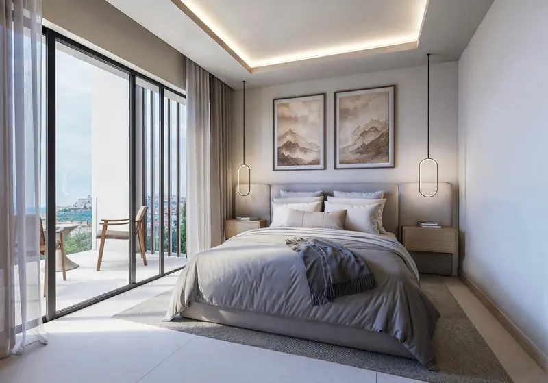 Luxury New Build Attached Villas with Sea Views and private pool in Casares del Sol