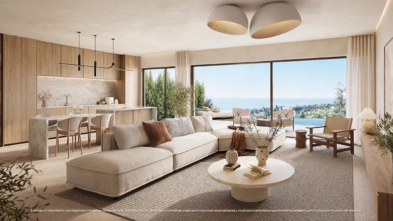 Luxury New Build Townhouses for Sale in Las Lomas del Higueron with Sea Views and Private Pools