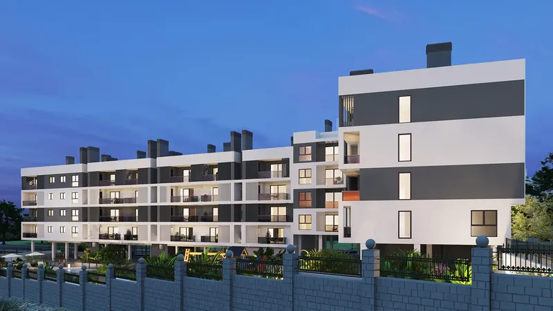 New Construction Residential Development in San Agustín, Alicante, with Stunning City Views
