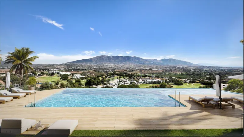 New Build Golf Front Apartments with Sea Views in La Cala de Mijas