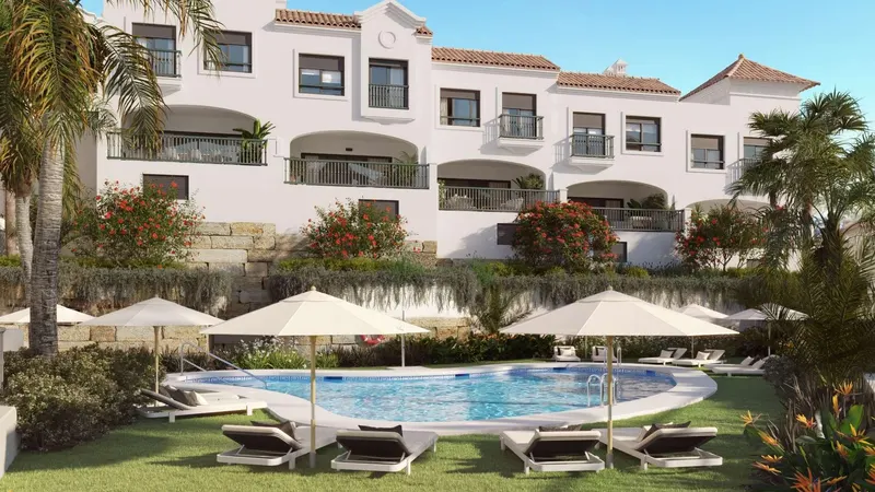 Modern Mediterranean Homes with Sea and Golf Views in Estepona, Costa del Sol