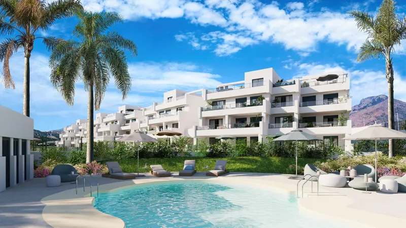 COMPLEJO RESIDENCIAL DE OBRA NUEVA CERCA DE ESTEPONA GOLF