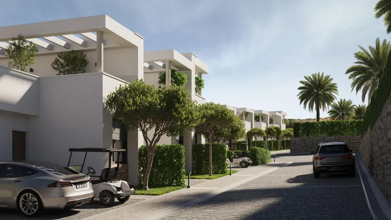 Adosados y chalés adosados de nueva construcción exclusivos en Cerrado del Águila, Mijas Costa