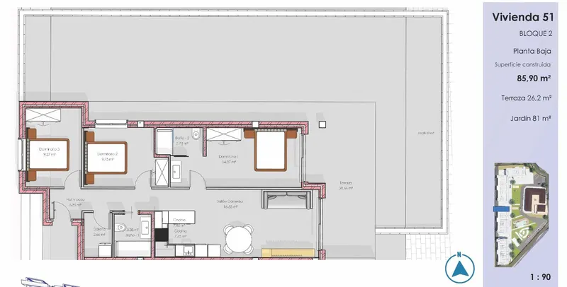 Modern Furnished Apartments in El Raso-Guardamar Contemporary Living Near the Beach and Golf