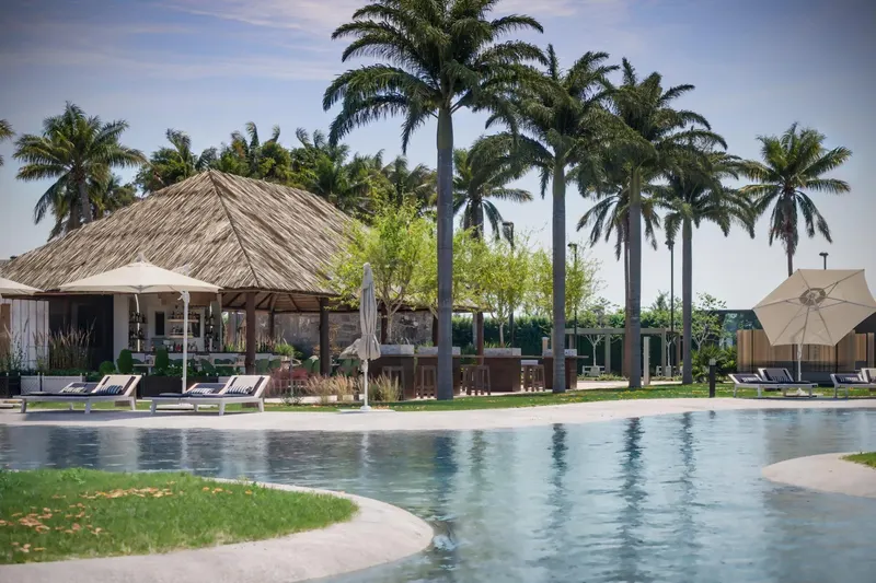 Nowoczesne, nowo wybudowane domy bliźniacze i szeregowe z prywatnymi basenami w ośrodku El Alba Resort – Torre Pacheco