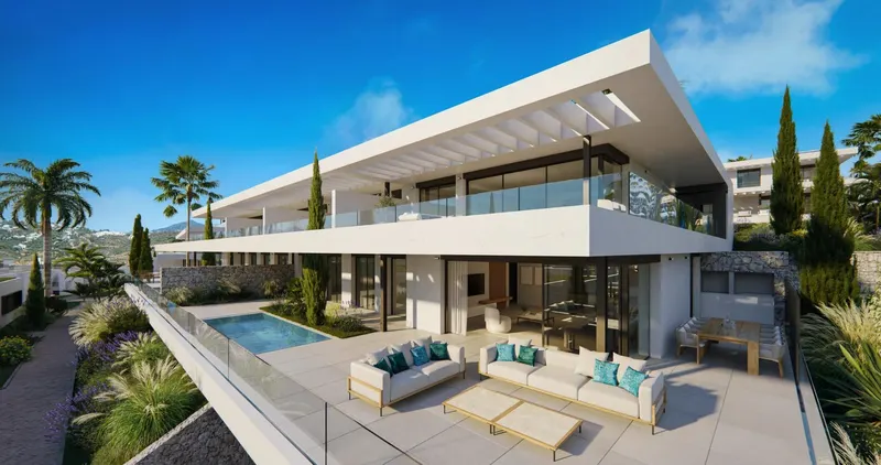 New Build Homes in Marbella East with Sea and Golf Views