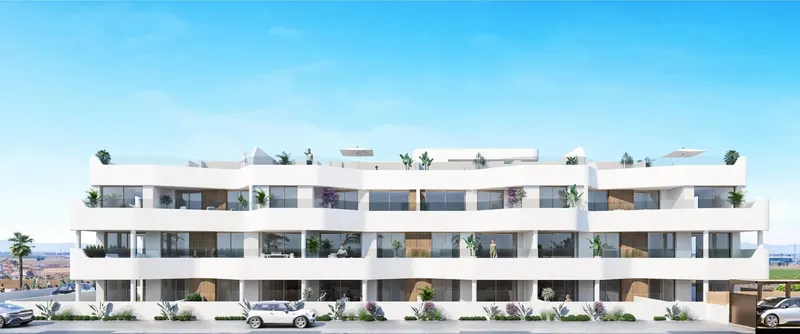 Complejo residencial de nueva construcción en Los Alcázares