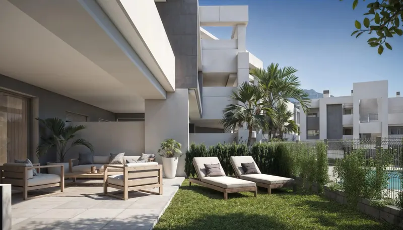 Exclusivo Resort Residencial con Spa y Piscinas en la Zona de Selwo, Estepona