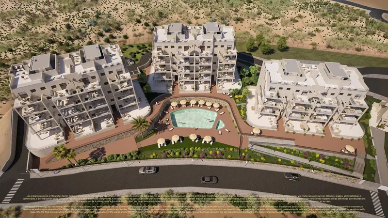 Nowe apartamenty i wille bliźniacze w Corvera Hills Golf – Murcja
