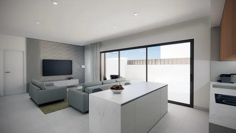 New Build Bungalows for Sale in Pilar de la Horadada 3 km from Beach
