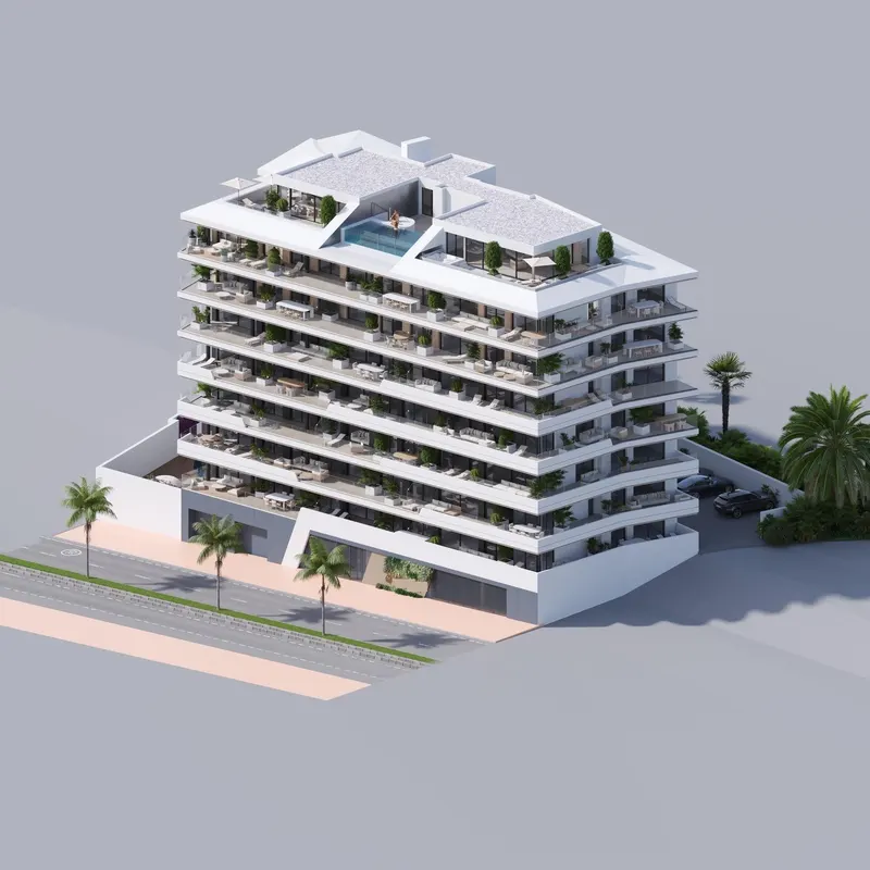 Ekskluzywne apartamenty i penthouse'y z widokiem na morze w Fuengirola