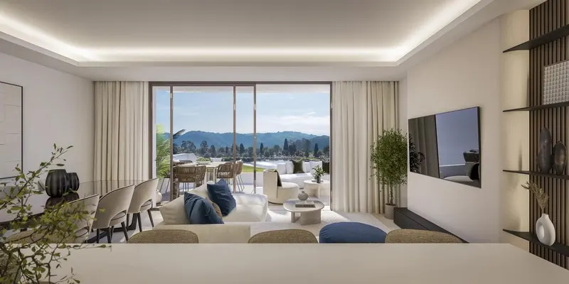 Nowoczesne apartamenty w Mijas Golf w pobliżu pola golfowego i plaż