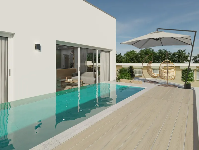 Apartamentos de nueva construcción cerca de la playa en el centro de Guardamar del Segura