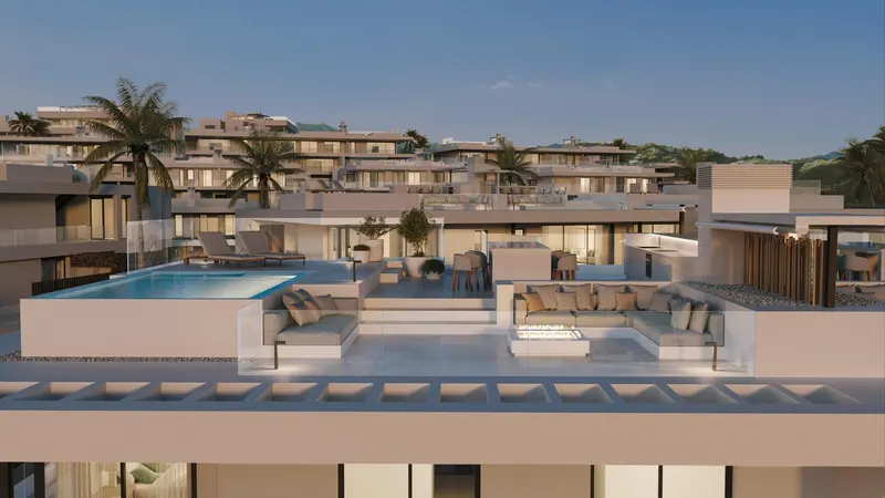 New Build Homes in Marbella East with Sea and Golf Views