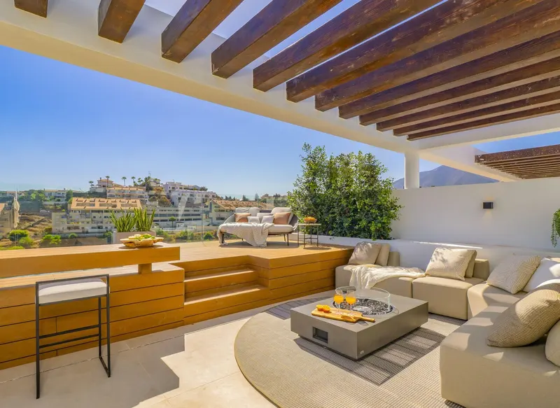 Luxurious New Build Townhouses with Sea Views in El Higuerón, Costa del Sol