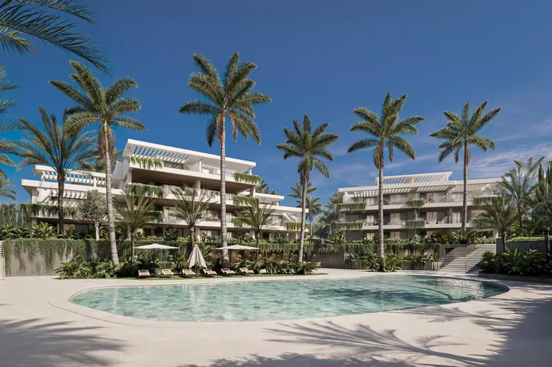 Luxury New Build Apartments in Estepona Just 400 m from the Beach