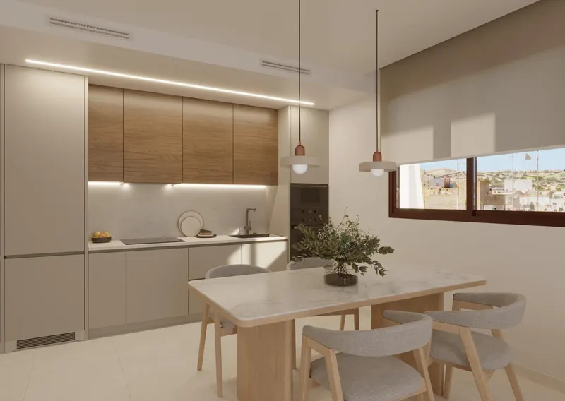 Apartamentos de nueva construcción en el corazón de Santa Pola, a solo 600 metros de la playa