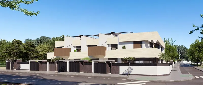 Promoción boutique de viviendas de nueva construcción con piscina privada en Pilar de la Horadada