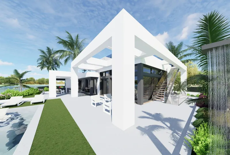 Frontline Lake Luxury Villa in Santa Rosalia Lake and Life Resort Murcia