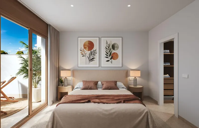 Viviendas Adosadas de Diseño Contemporáneo con Piscina Privada