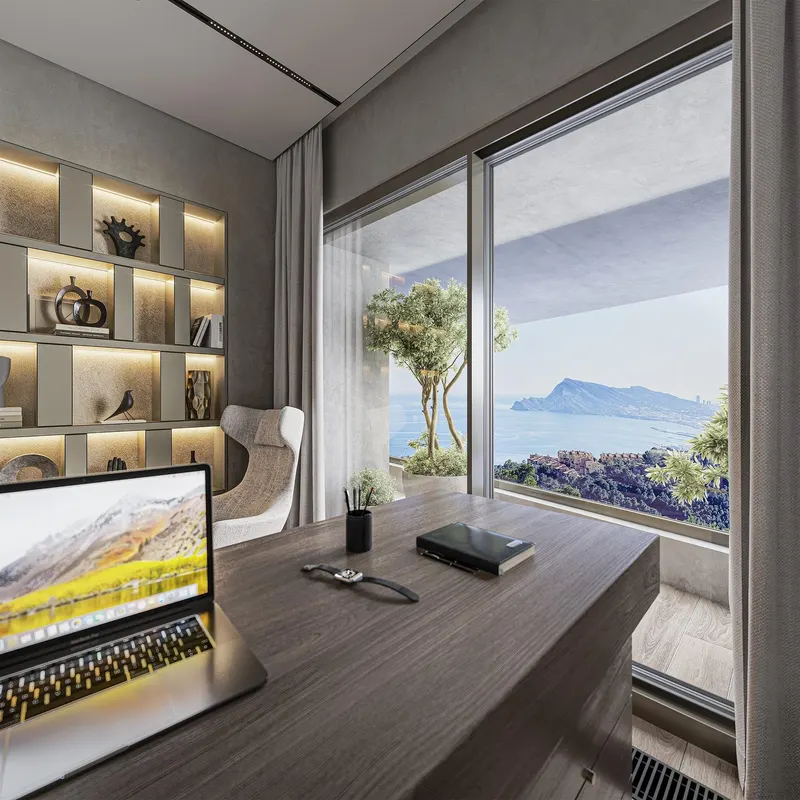Villa de lujo contemporánea con vistas panorámicas al mar en Altea Hills, Costa Blanca Norte