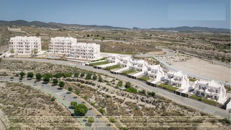 Nowe apartamenty i wille bliźniacze w Corvera Hills Golf – Murcja