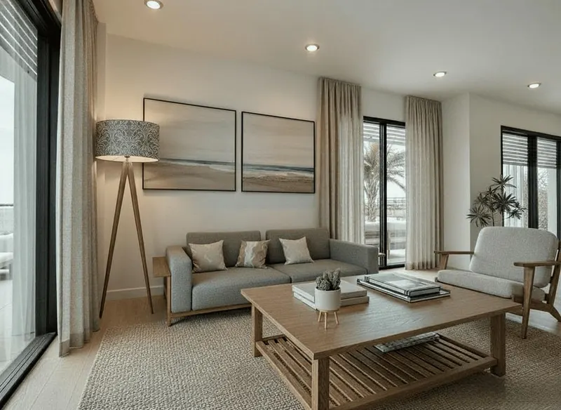 Luksusowe apartamenty z widokiem na pole golfowe w pobliżu morza w Los Alcazares na wybrzeżu Costa Calida