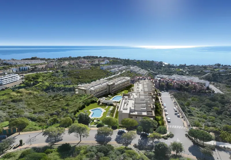 New Build Apartments with Sea Views in Bahía de las Rocas Manilva Costa del Sol