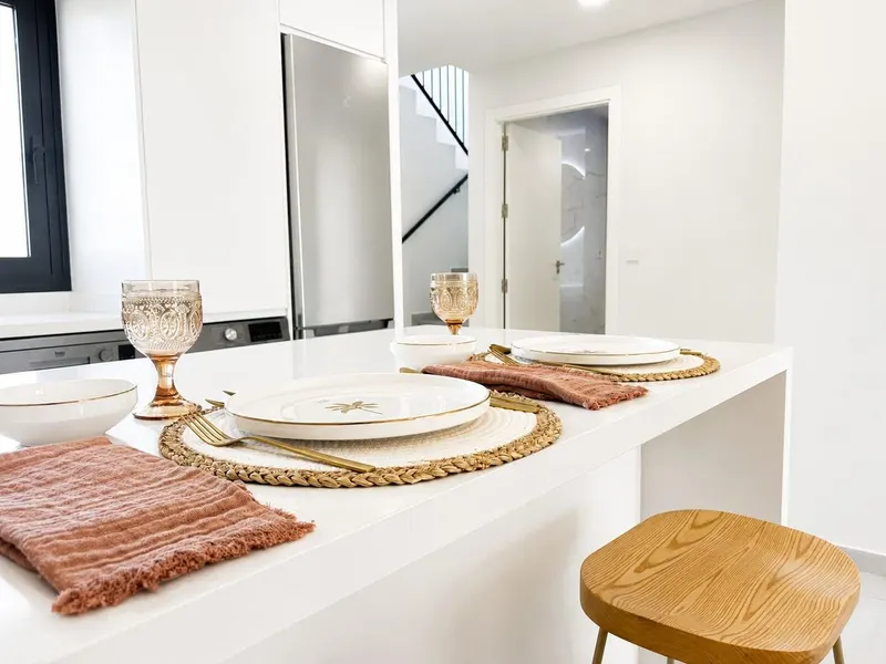 New Build Key Ready Townhouses and Semi Detached Villas in Altaona Golf Resort Murcia