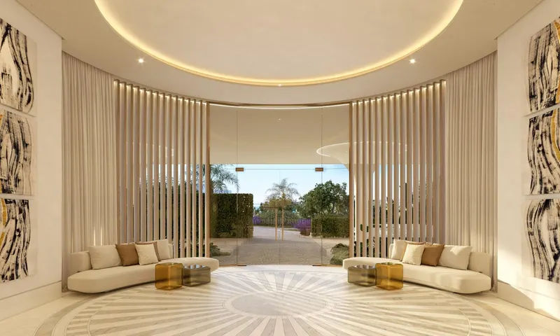 Apartamentos de lujo de nueva construcción a 100 metros de la playa en Estepona