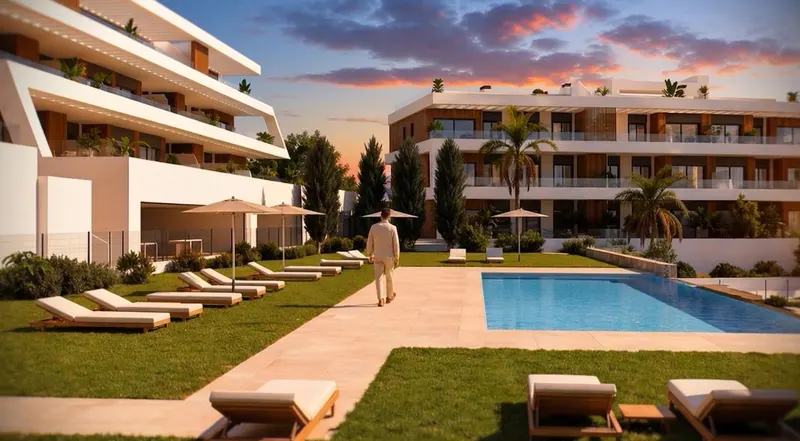 Apartamentos de nueva construcción con vistas al mar en Balcón de Finestrat, Costa Blanca