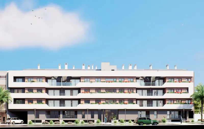 New Build Apartments for Sale in Lo Pagan (San Pedro del Pinatar) Near the Beach