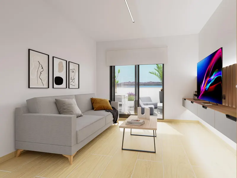 New Build Tourist Licensed Apartments with Lagoon Views in El Raso Guardamar del Segura