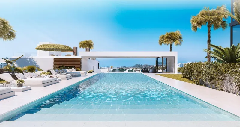 Lujosas casas adosadas de nueva construcción en Río Real, Marbella