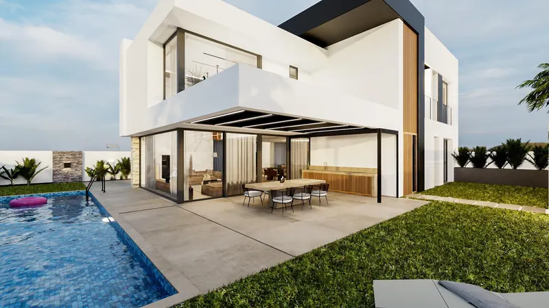 Villa de lujo de nueva construcción en venta en La Zenia, Orihuela Costa