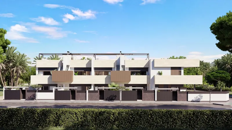Promoción boutique de viviendas de nueva construcción con piscina privada en Pilar de la Horadada