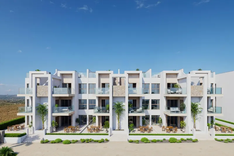 New Build Resort Apartments at La Serena Golf-Los Alcazares Near the Beach