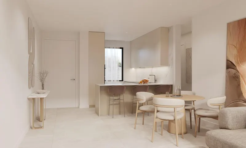 Moderno Residencial en Estepona: Amplios apartamentos con soleadas terrazas