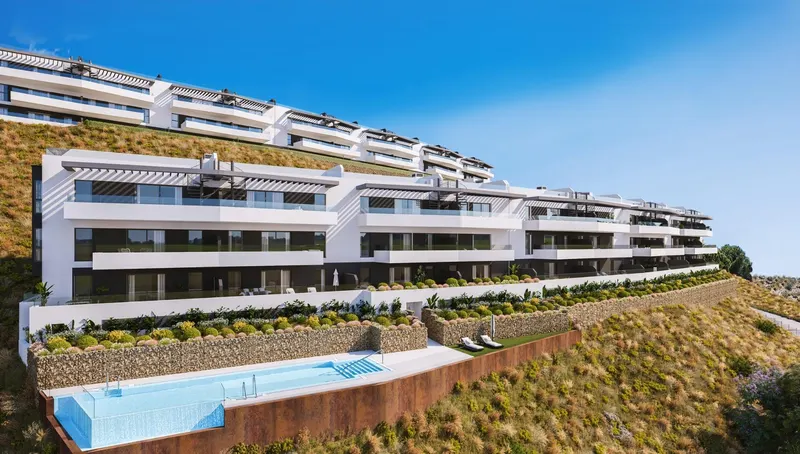 EKSKLUZYWNE DOMY Z WIDOKIEM NA MORZE NA WYBRZEŻU COSTA DEL SOL