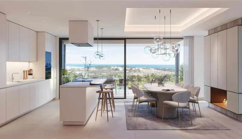 EXCLUSIVE COMPLEX WITH THE BEST GOLF AND SEA VIEWS IN MIJAS