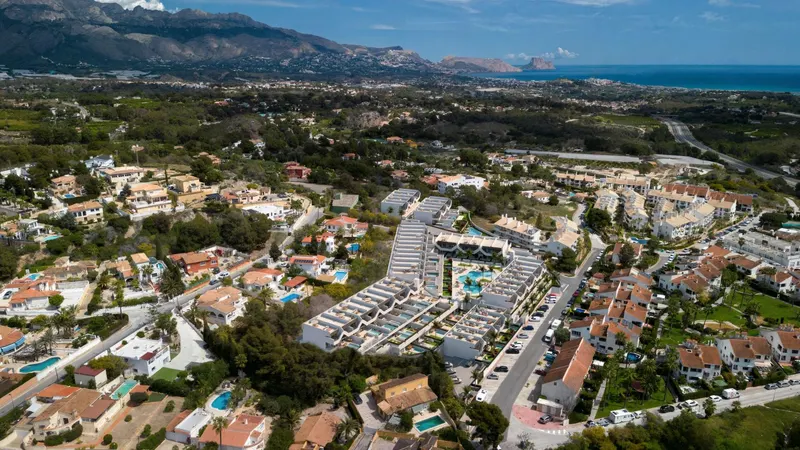 Apartamentos de nueva construcción con vistas abiertas en Alfaz del Pi
